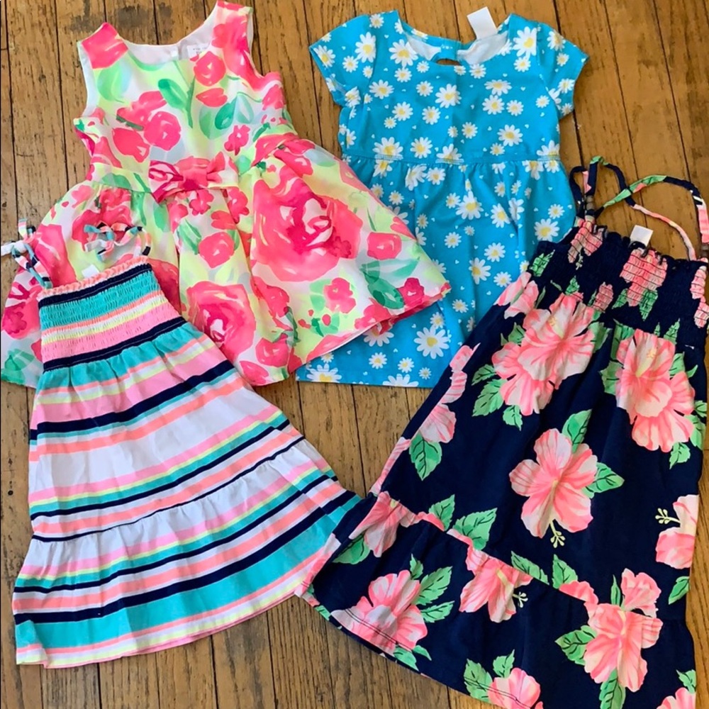 Bundle of 4 dresses